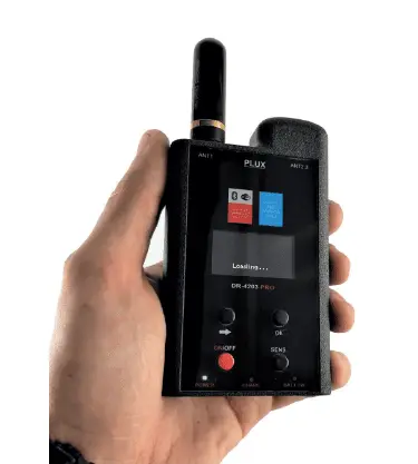 Детектор радиосигналов и GPS-маячков Plux DR-4203