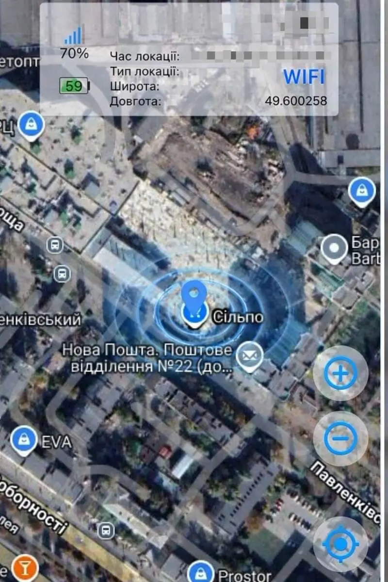 Приклад роботи GPS трекера Ibag у реальних умовах з Wi-Fi Detect